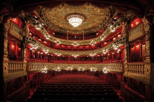 Theatre du palais royal à paris salle de spectacle italien